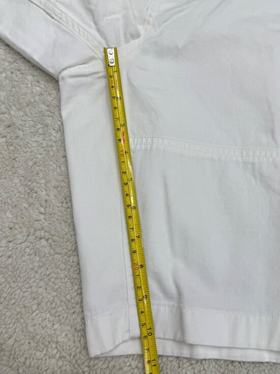 NWT Polo Ralph Lauren Men's Relaxed Fit Cotton White Cargo Shorts, Size 34 - Picture 9 of 10